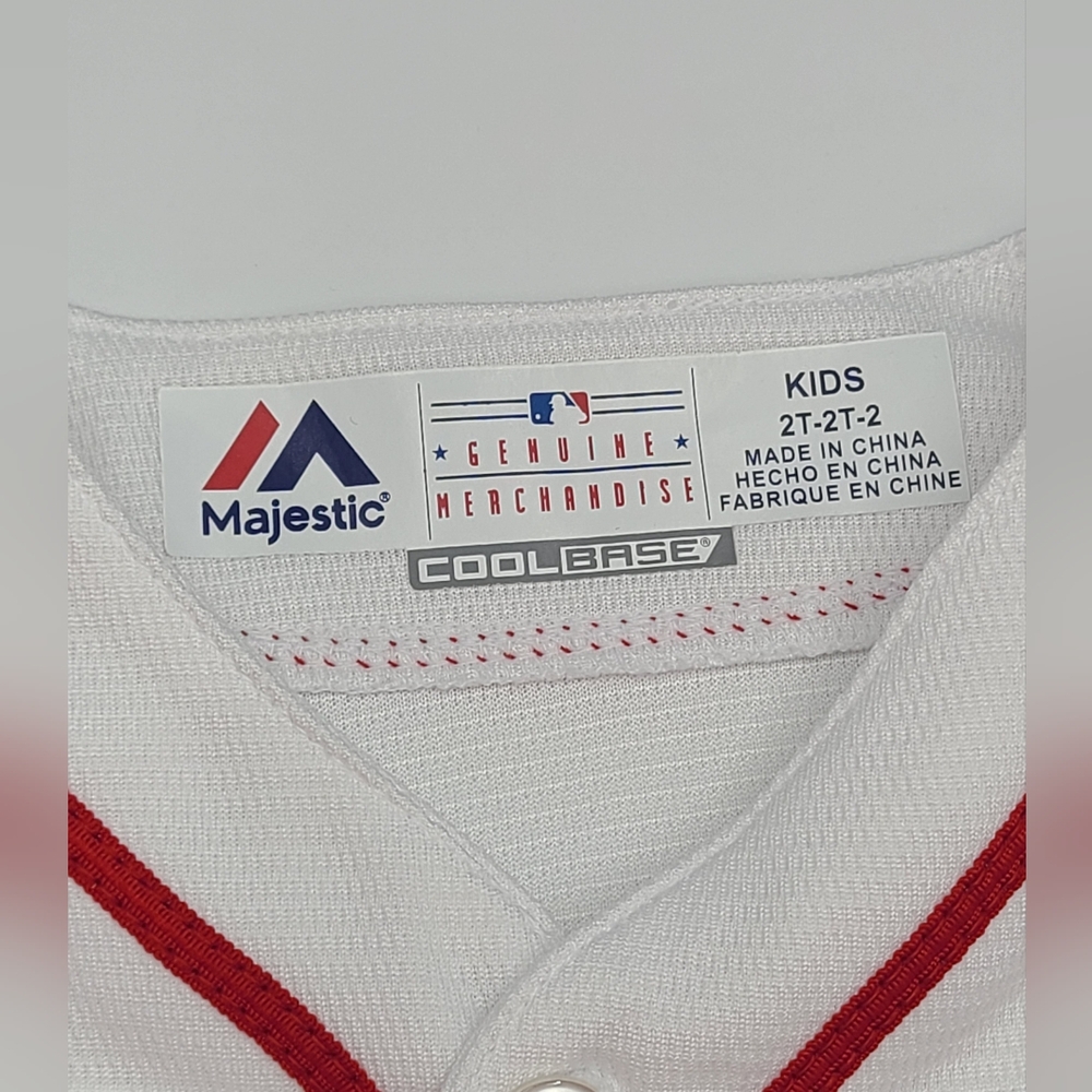 Majestic toddler Red Sox jersey size 2T - Picture 4 of 6